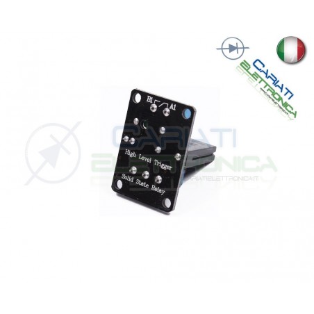 Scheda modulo 5V 1 relè SSR Omron G3MB-202P 240V 2A con Fusibile di protezioneGenerico