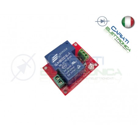 Scheda modulo 5V 1 relè canale 240Vac 30A SLA-05VDC-SL-A