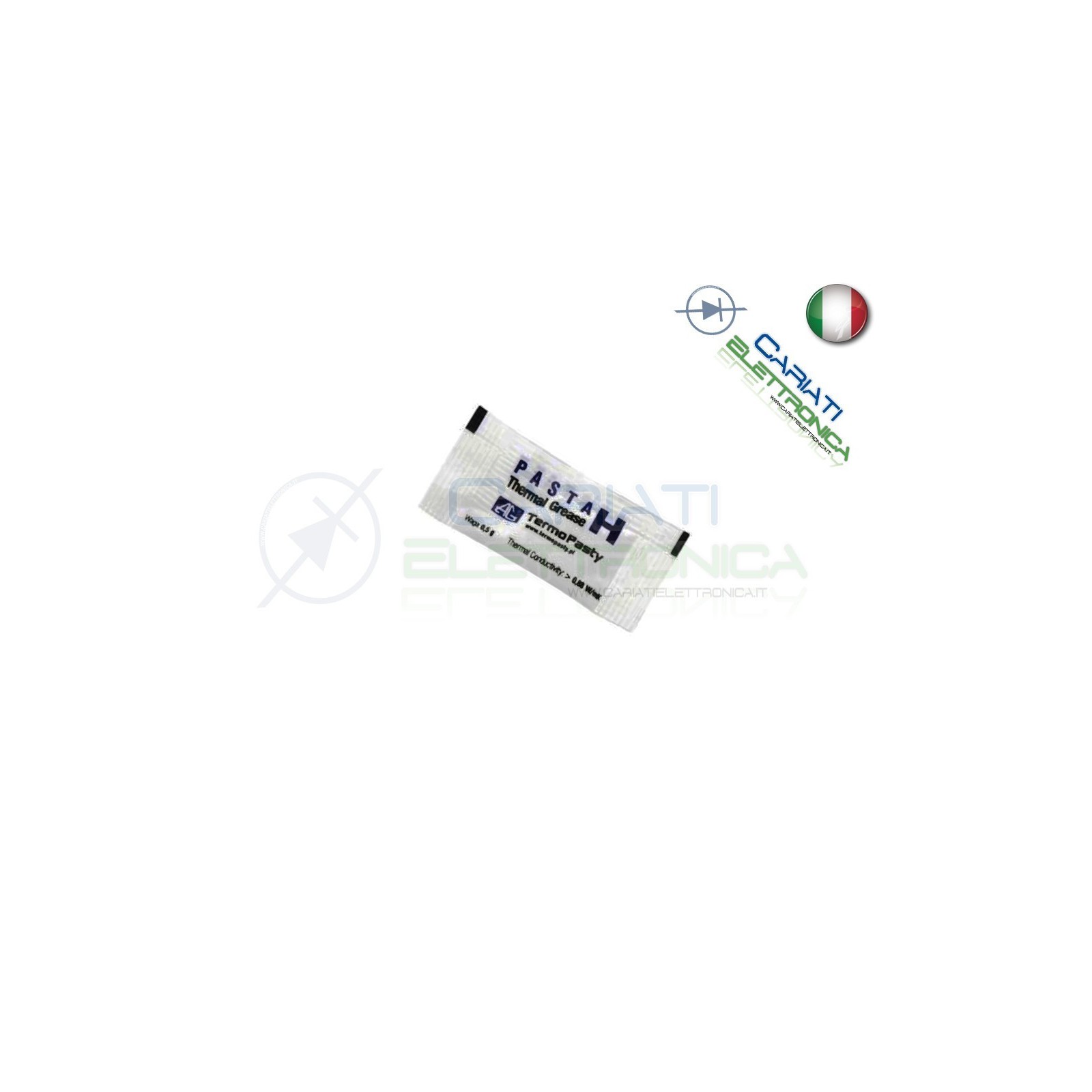 2 PEZZI Pasta termoconduttiva termica H in barattolo CPU 0,5gr