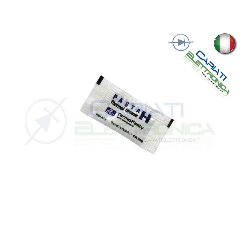 2 PEZZI Pasta termoconduttiva termica H in barattolo CPU 0,5gr