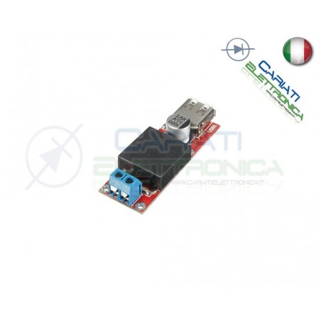 Alimentatore CONVERTITORE Step-Down KIS3R33S DC DC 7V-24V a 5V 3A USB