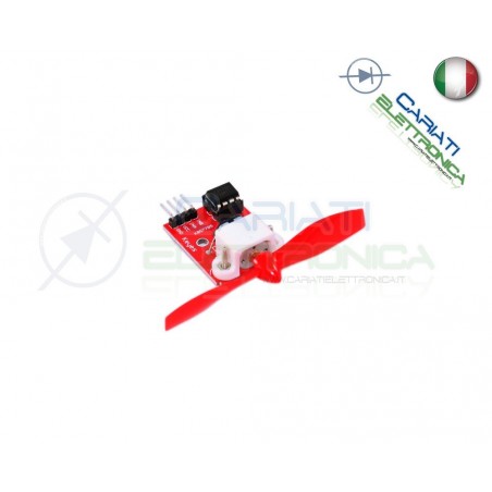 Modulo scheda con ventola elica e driver L9110 fan module arduino