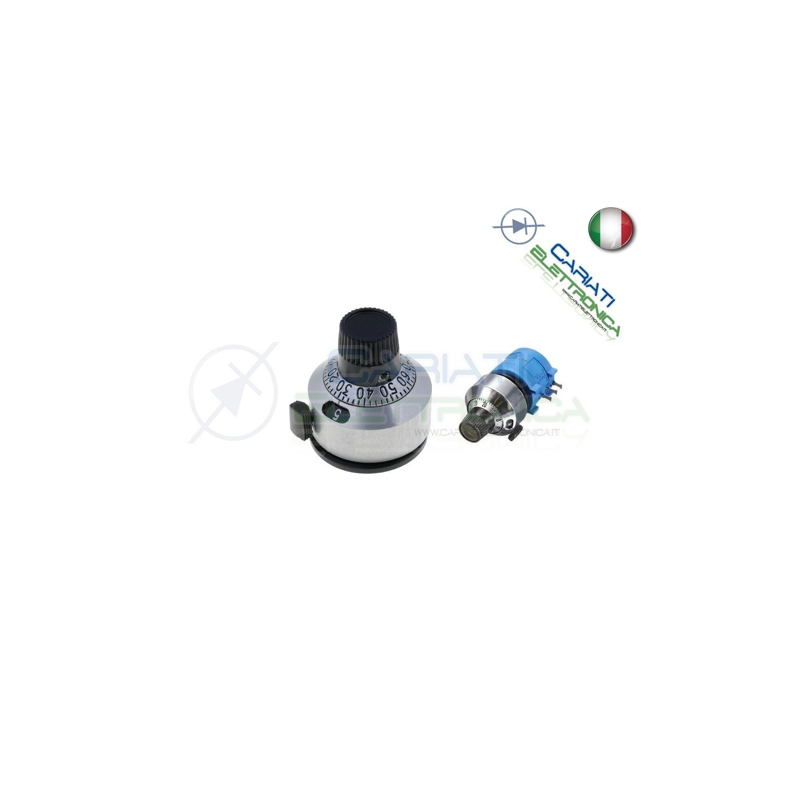 Manopola Knob per Potenziometro 3590s 3590 Precisione Micrometrica 15 GIRI
