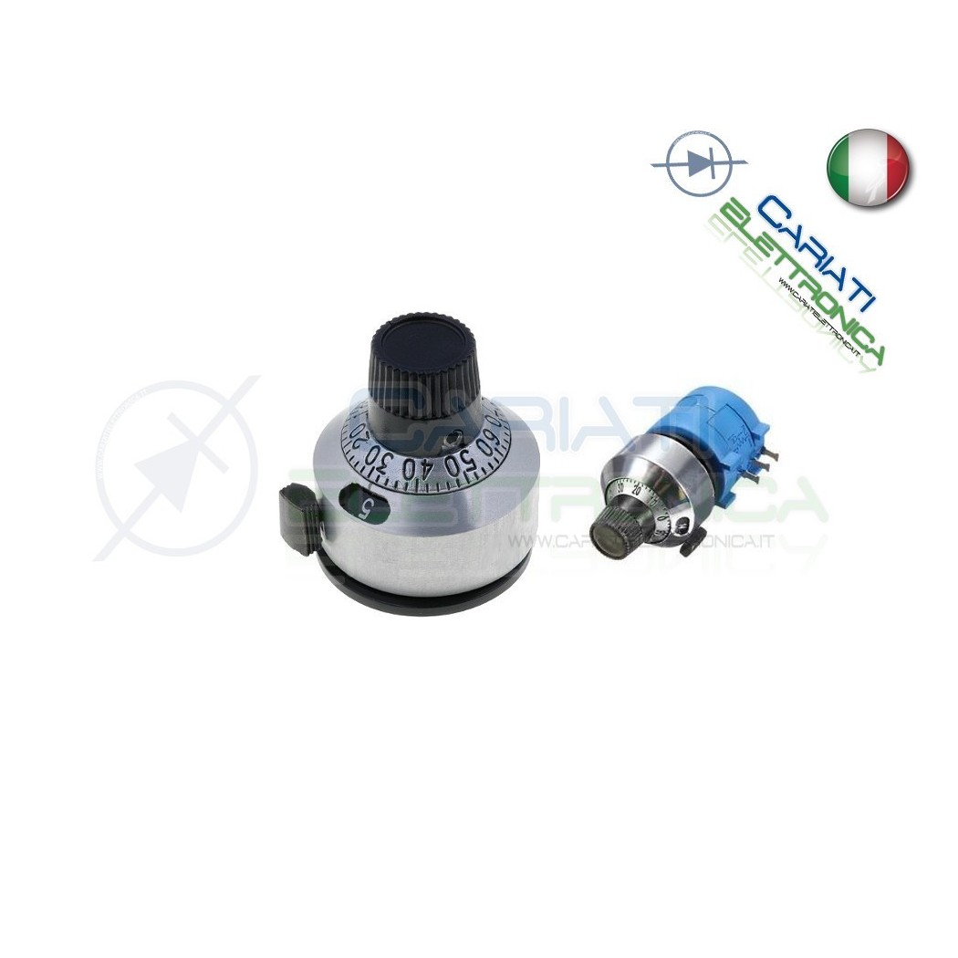 Manopola Knob per Potenziometro 3590s 3590 Precisione Micrometrica 15 GIRI
