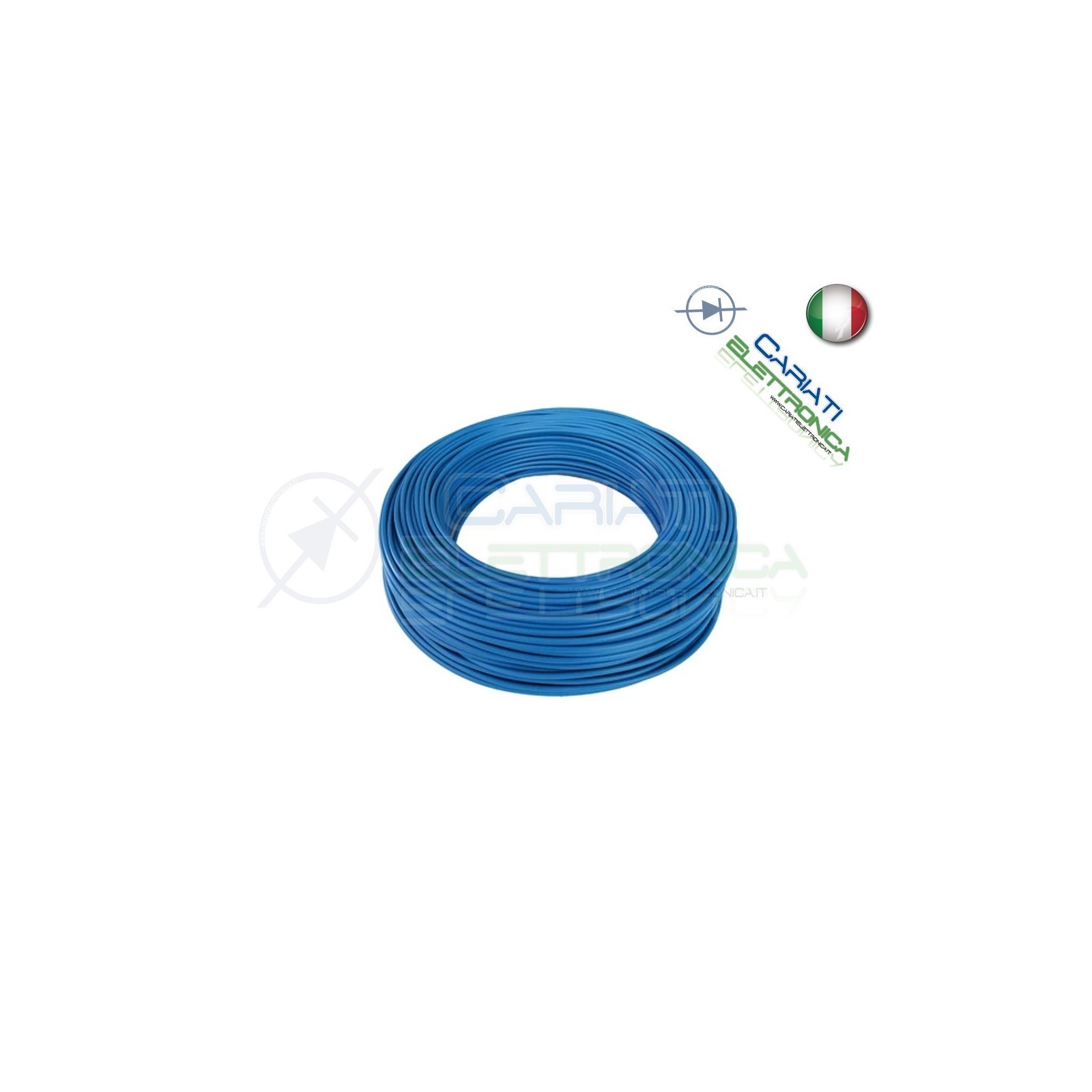 Cavo Unipolare Blu N07Vk N07V-K 1,5mm Filo Elettrico Impianti 5 Metri 5MBaldassari Cavi