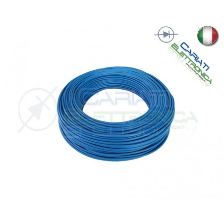 Cavo Unipolare Blu N07Vk N07V-K 1,5mm Filo Elettrico Impianti 5 Metri 5MBaldassari Cavi