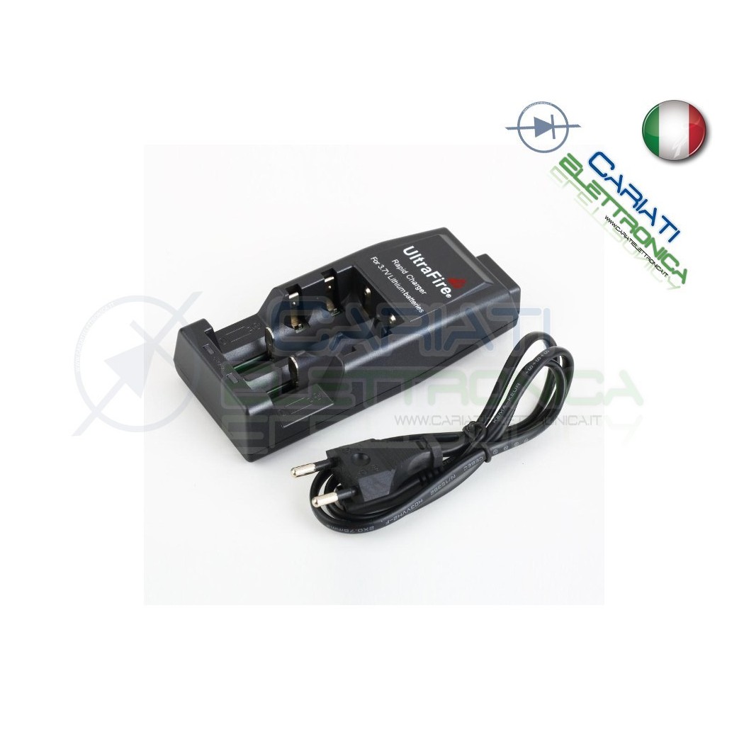 Caricabatterie caricatore Ultrafire WF-139 per 14500 17500 18500 17670 18650Ultrafire