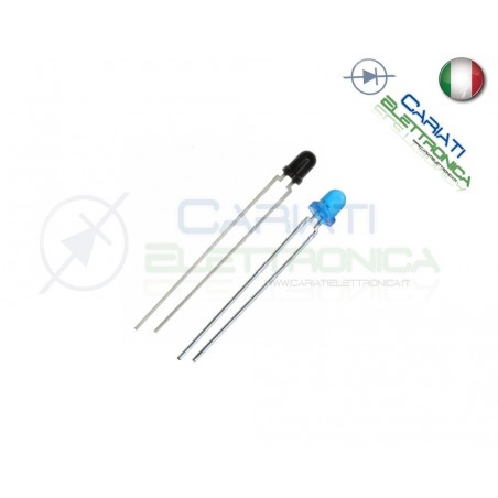 KIT Sensore + Emettitore IR infrarosso TEFT4300 + TSUS4300 Vishay