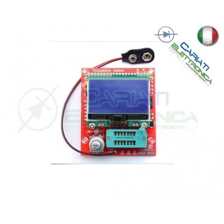 Tester transistor NPN PNP MOSFET diodi tiristori resistori condensatori