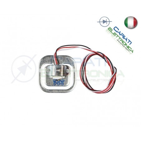 Cella di carico 0-50Kg bilancia sensore peso arduino pic