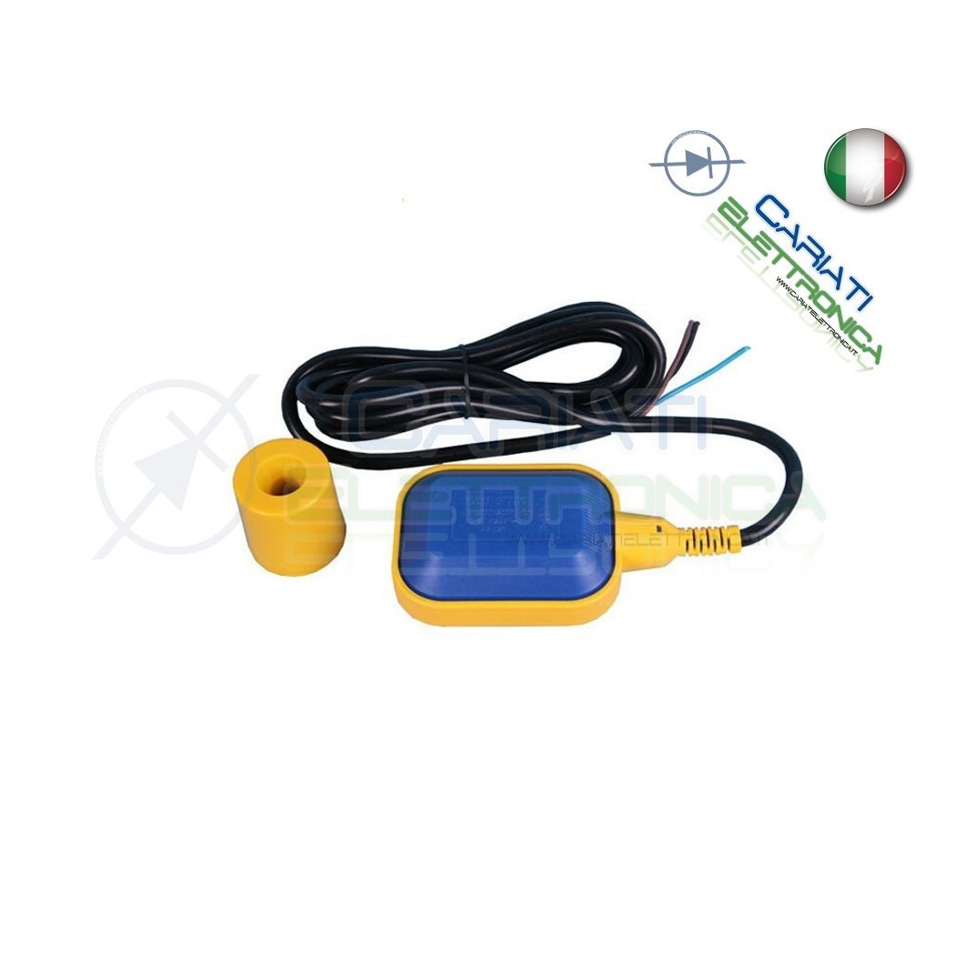 Sensore interruttore di livello galleggiante per pompa elettrica cavo 4 metri