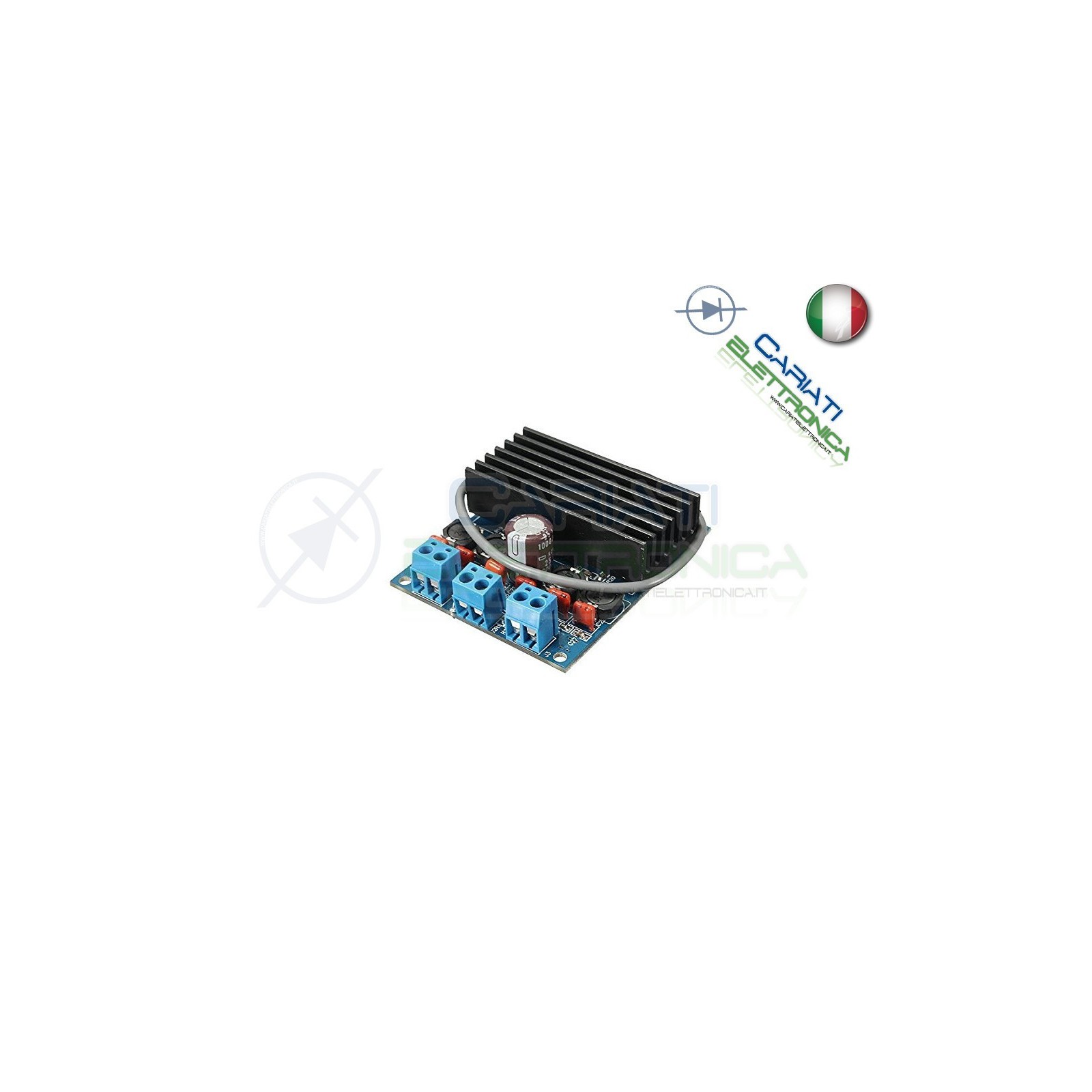 Amplificatore audio digitale Tda7492 2x50W classe D
