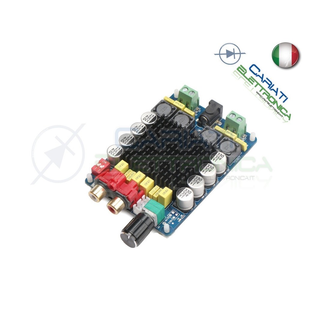 Amplificatore audio digitale Tda7498 2x100W classe D