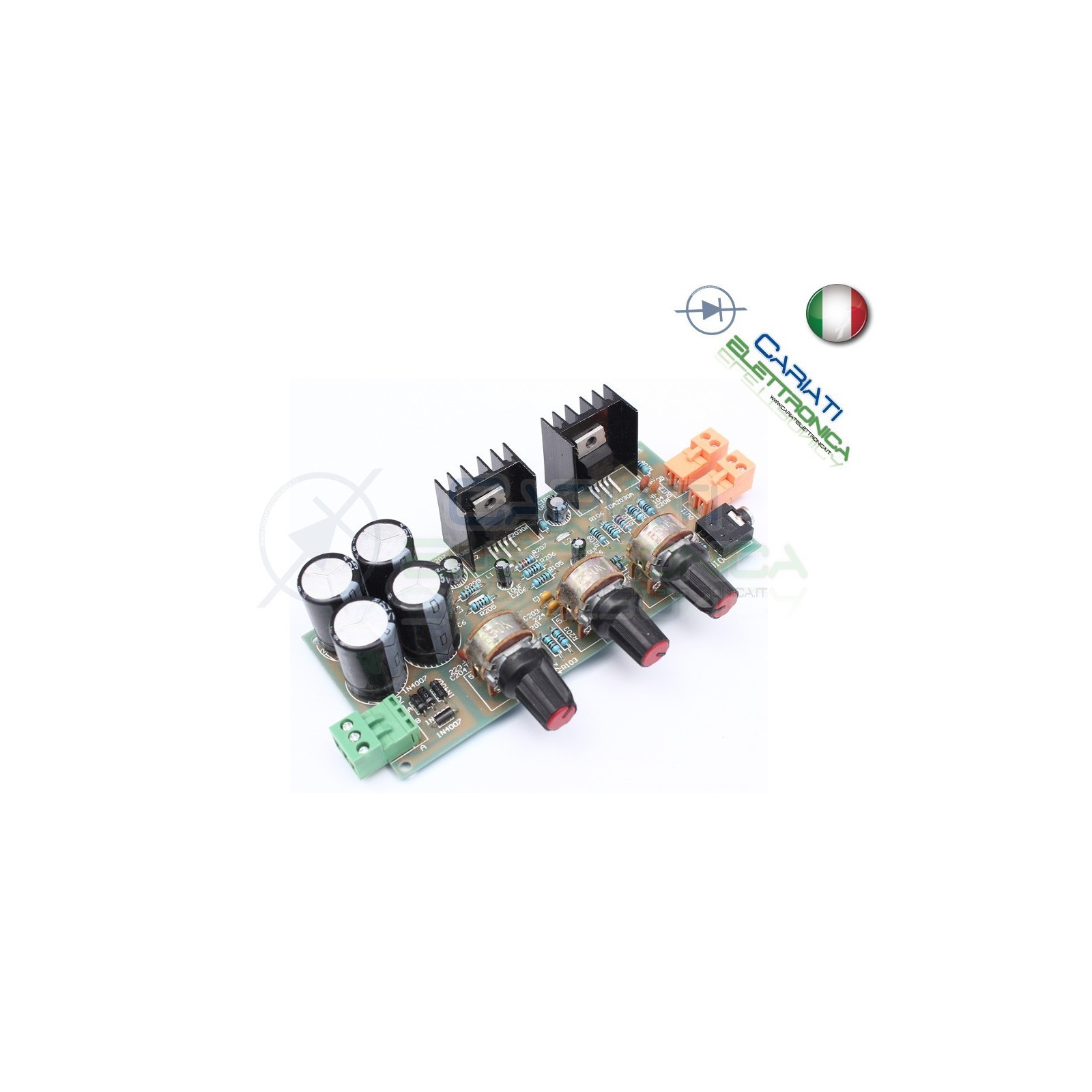Amplificatore audio digitale TDA2030 TDA2030A 2x18W Generico
