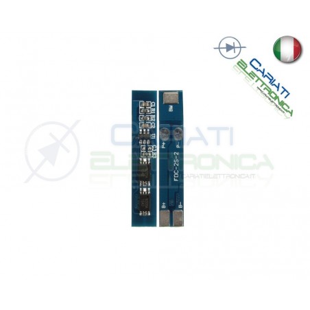 Bms 2 battery18650 Litio Li-ion PCB battery 7.4V 3AGenerico