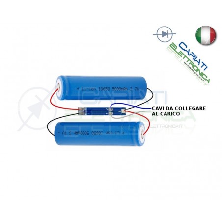 Bms per 2 batterie Circuito di protezione Litio Li-ion PCB battery 7.4V 3A Generico