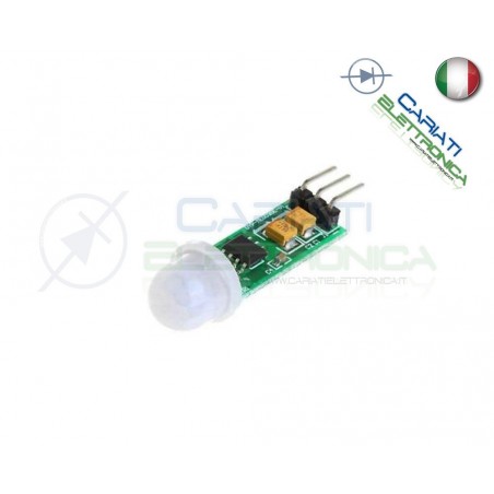 Mini Micro PIR Sensore Infrarosso Movimento Pyroelectric Infrared HC-SR505 Generico
