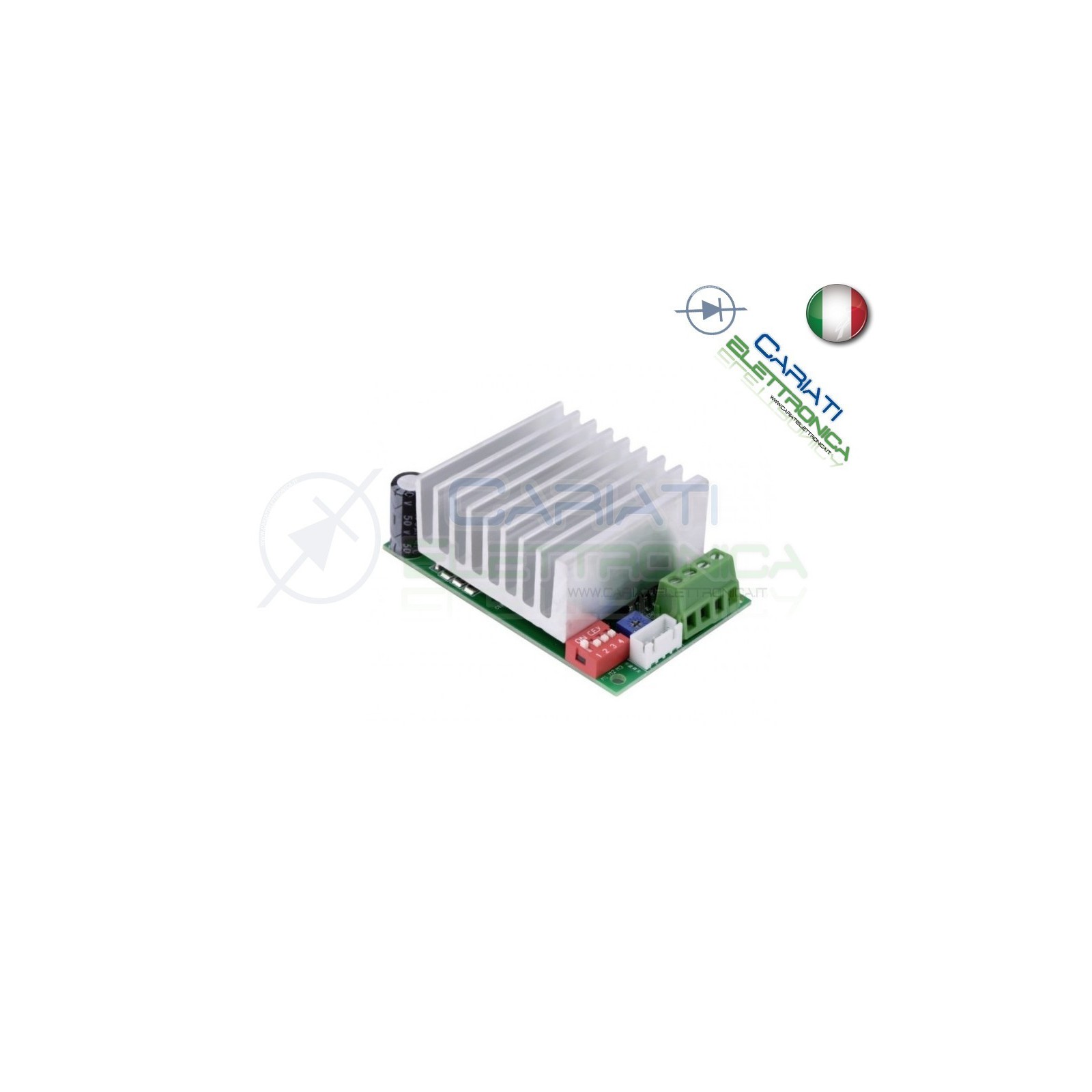 Scheda Driver Controller TB6600 4.5A CNC singolo asse motore passo passoGenerico