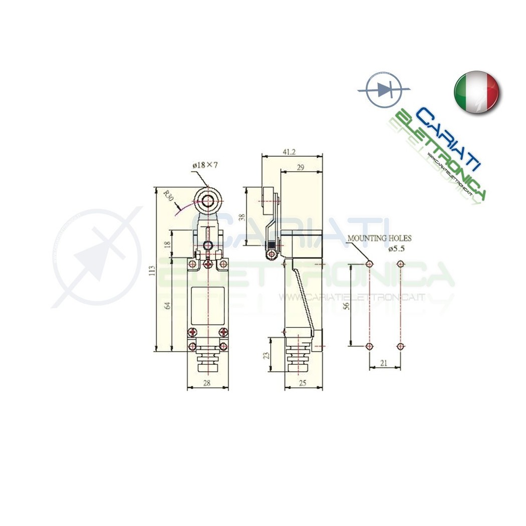 10 Pezzi ME-8104 Interruttore Di Finecorsa A Braccio A Rullo Momentaneo Per Fresatrice Cnc 5a 250v Me8104 Mini~p135975921 10 Pezzi ME-8104 Interruttore Di Finecorsa A Braccio A Rullo Momentaneo Per Fresatrice Cnc 5a 250v Me8104 Mini~p135975921