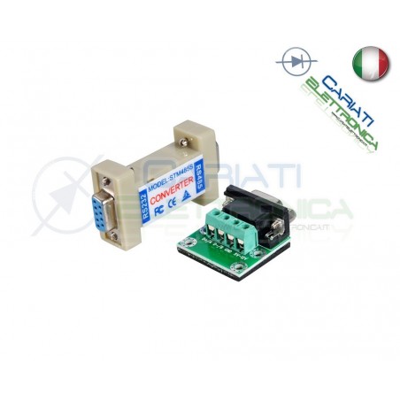 CONVERTITORE da RS232 a RS485 con Adattatore 4 pin Seriale STM485S