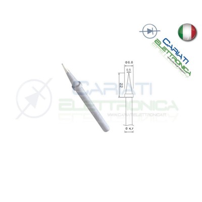 Punta Di Ricambio Saldatore Stilo Stazione Diametro base 5mm