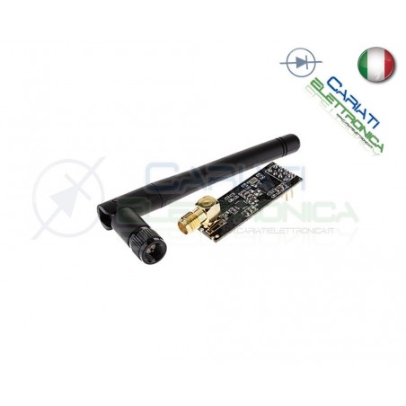 Modulo wireless 2.4 Ghz NRF24L01 PA LNA Trasmettitore Ricevitore arduino pic