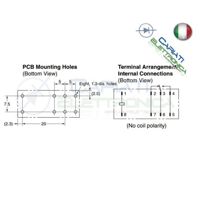 G2RL-1-E 12Vdc Relè Omron bobina 12V G2RL1E 12V 16A 250V Spdt Omron
