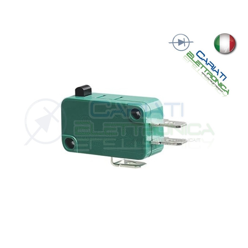 Microswitch Pulsante Fine Corsa Micro Switch 16A 250Vac Generico