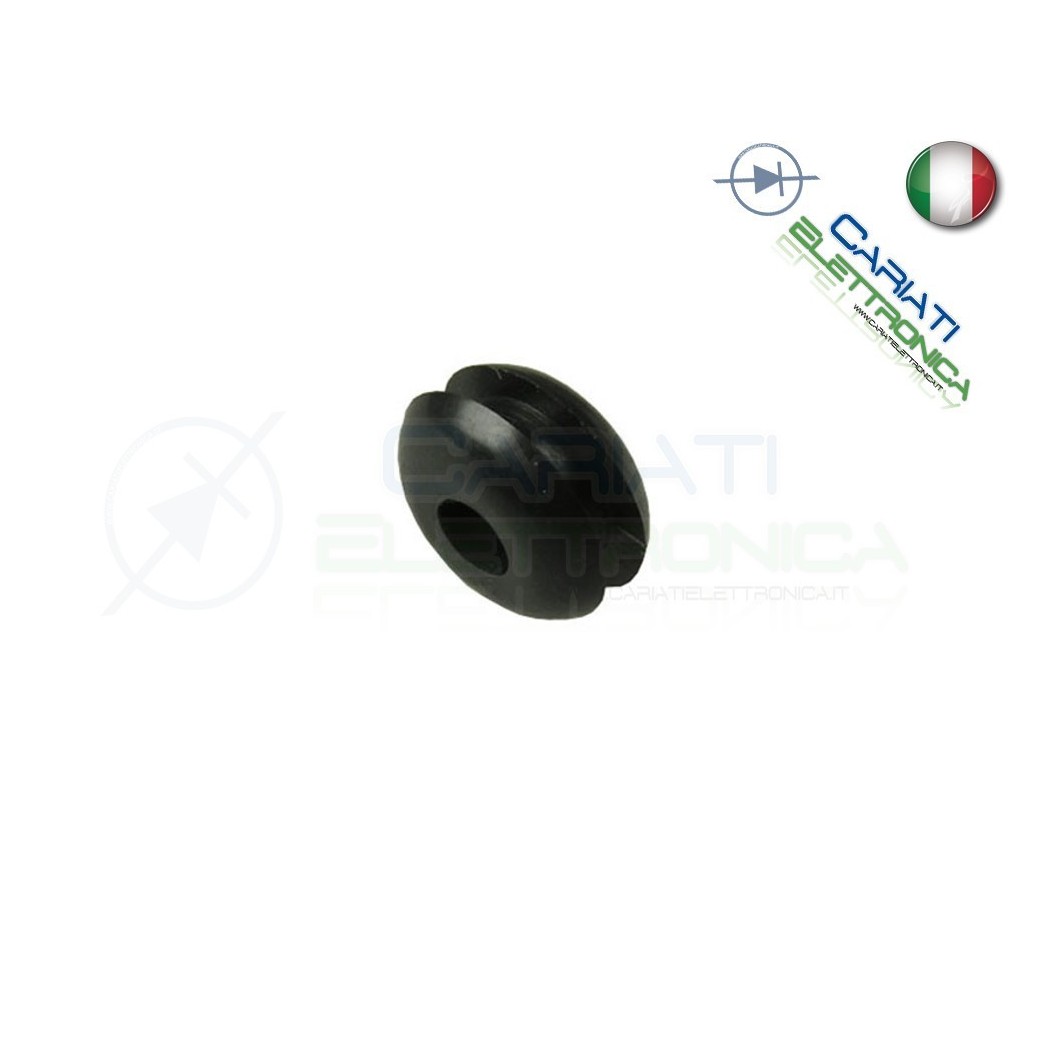 10 PEZZI Passacavo 5mm da pannello con foro passante