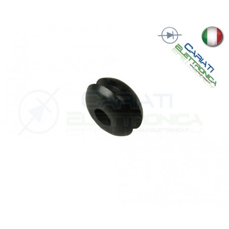 10 PEZZI Passacavo 5mm da pannello con foro passante