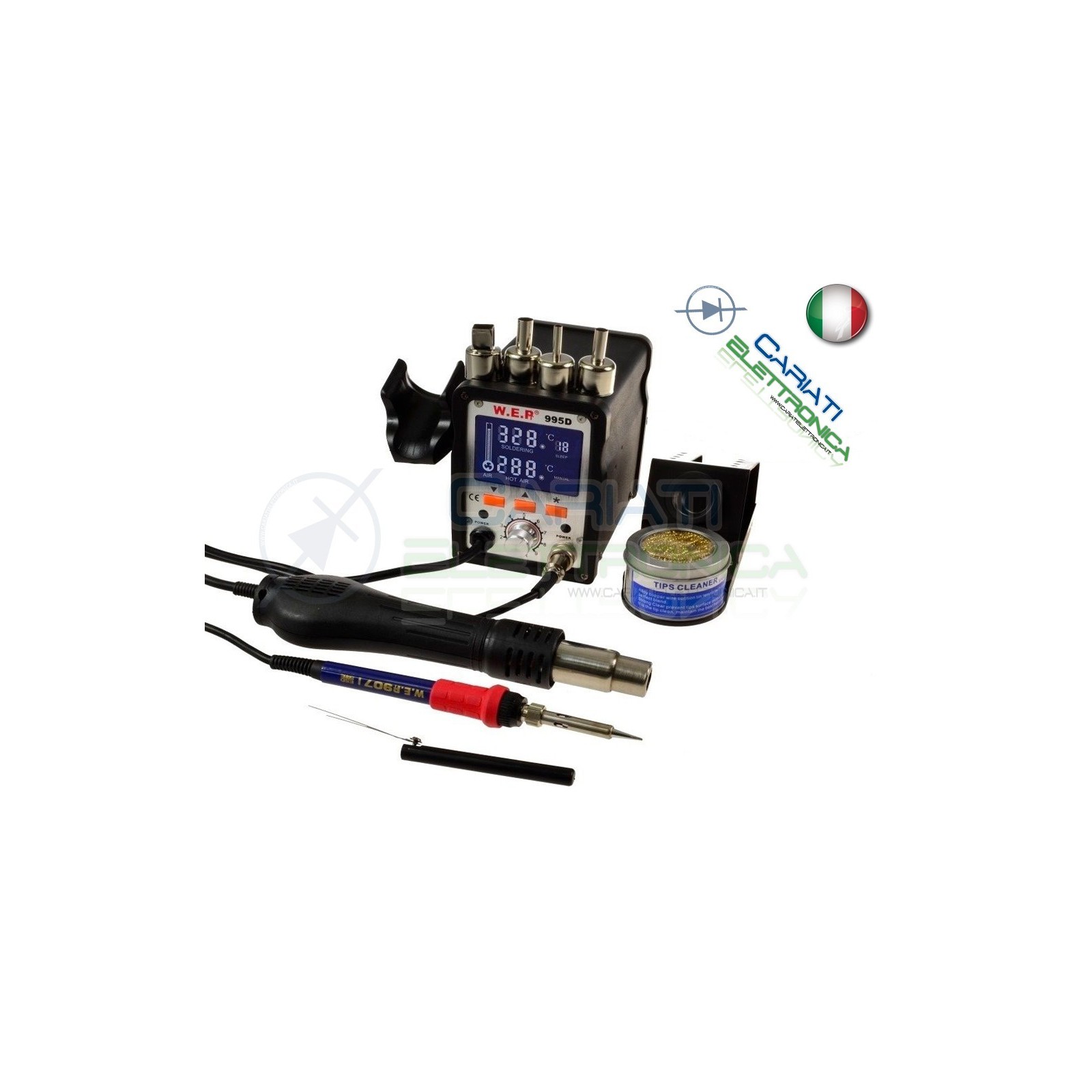 STAZIONE SALDANTE DISSALDANTE SALDATORE STAGNO Modelo 995DGuangzhou Yihua Electronic Equipment Co.,Ltd.