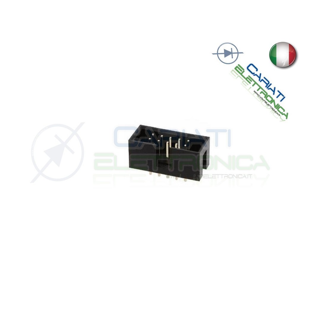 2 PEZZI CONNETTORE IDC MASCHIO 20 POLI PER CAVO PIATTO FLAT CABLE