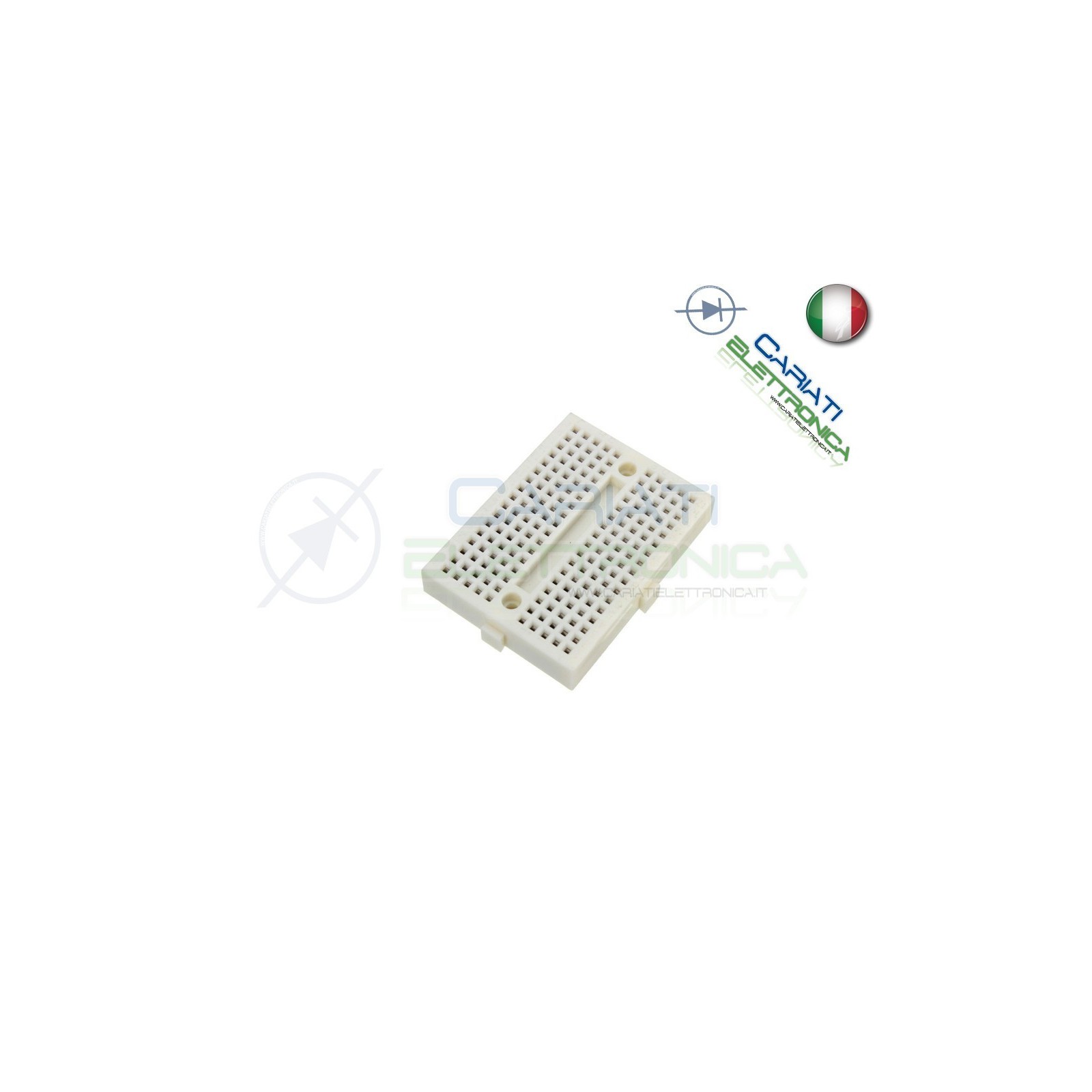 BASETTA MILLEFORI PIASTRA SPERIMENTALE BREADBOARD BREAD BOARD 170 PUNTI