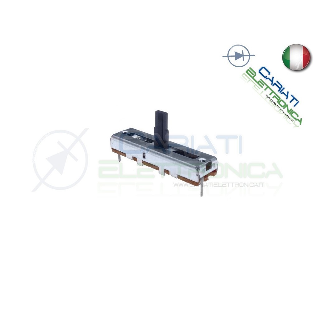 Potenziometro slider a slitta lineare 45mm 500kohm 500k B500KCosocomi