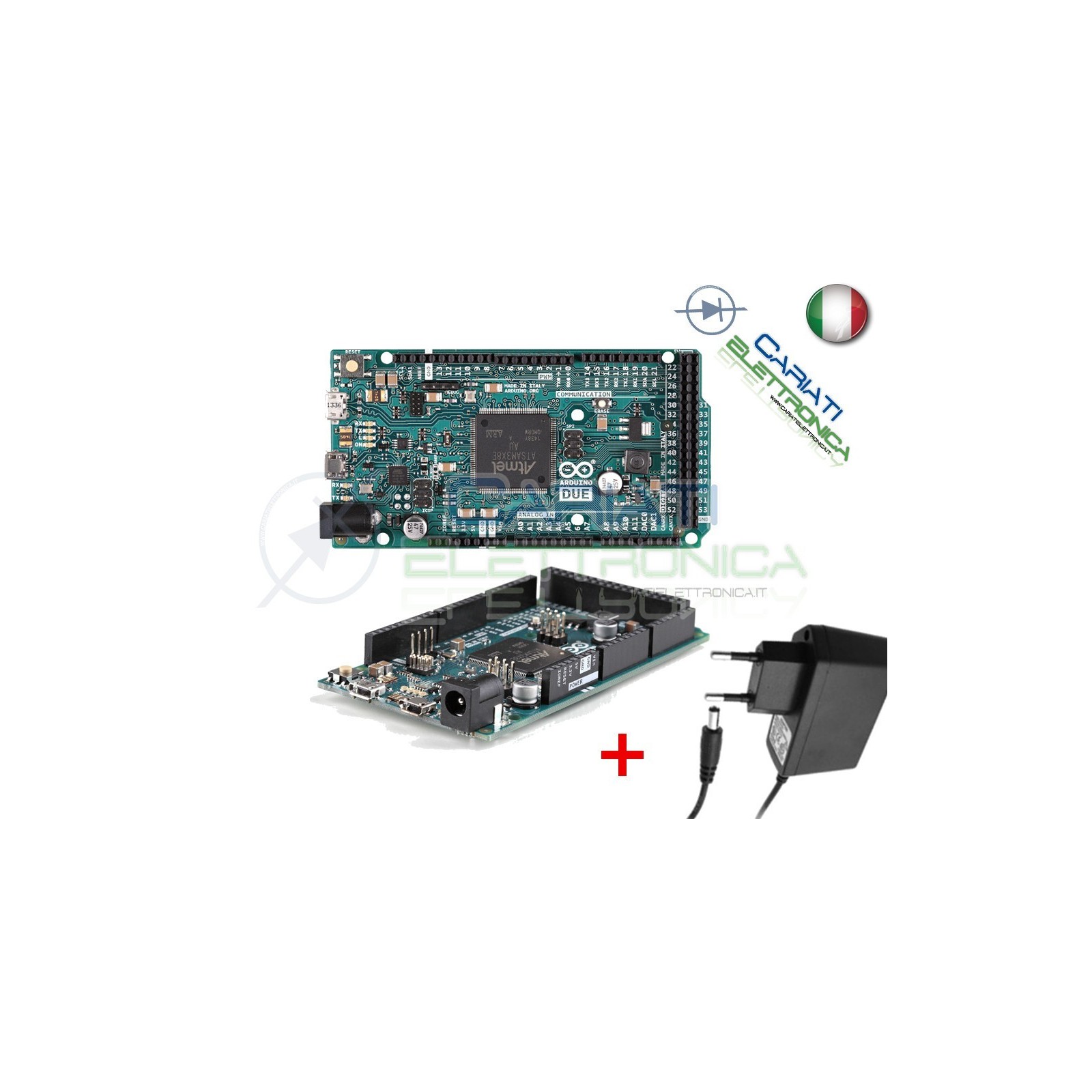 ARDUINO DUE ORIGINALE con ALIMENTATOREArduino