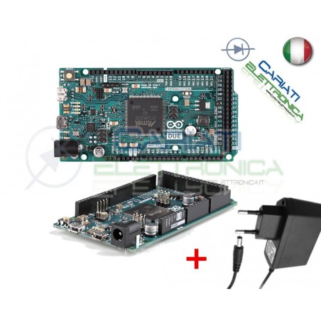 ARDUINO DUE ORIGINALE con ALIMENTATOREArduino