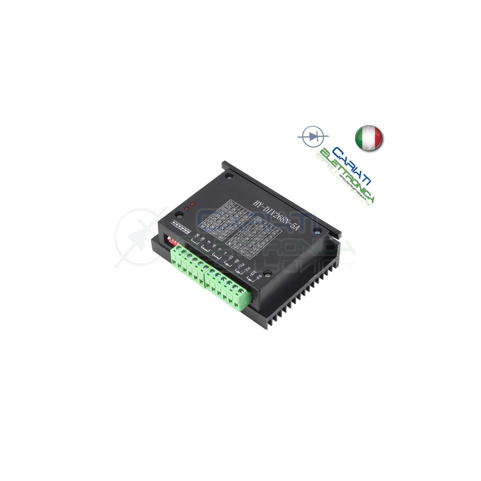 Azionamento YS-DIV268N-5A Stepper Scheda Driver Controller TB6600 5A CNC Motore Nema 17 23