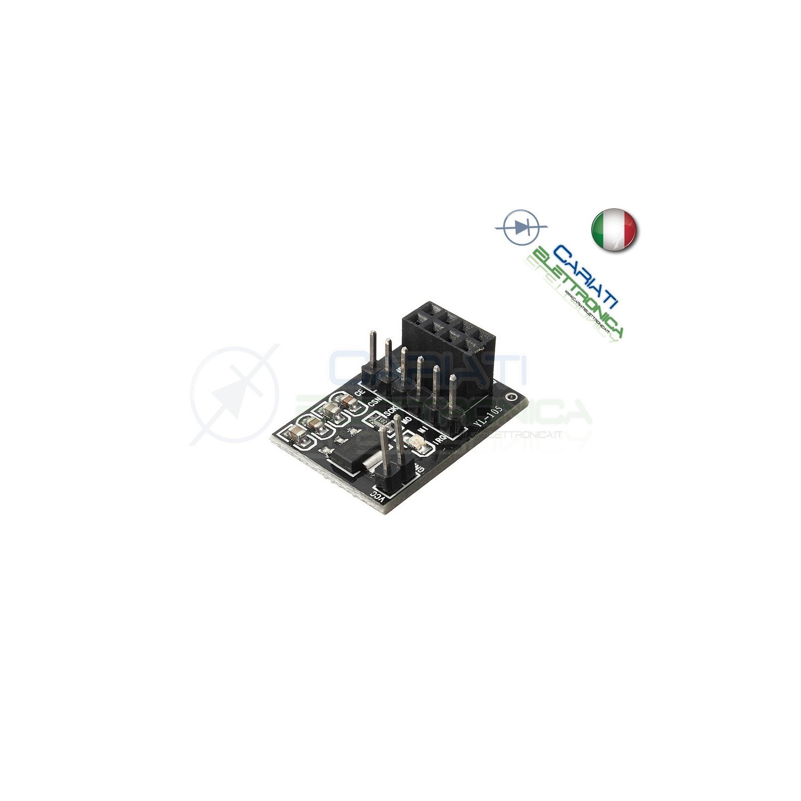 Adattatore per modulo wireless NRF24L01+ 2,4Ghz - arduino