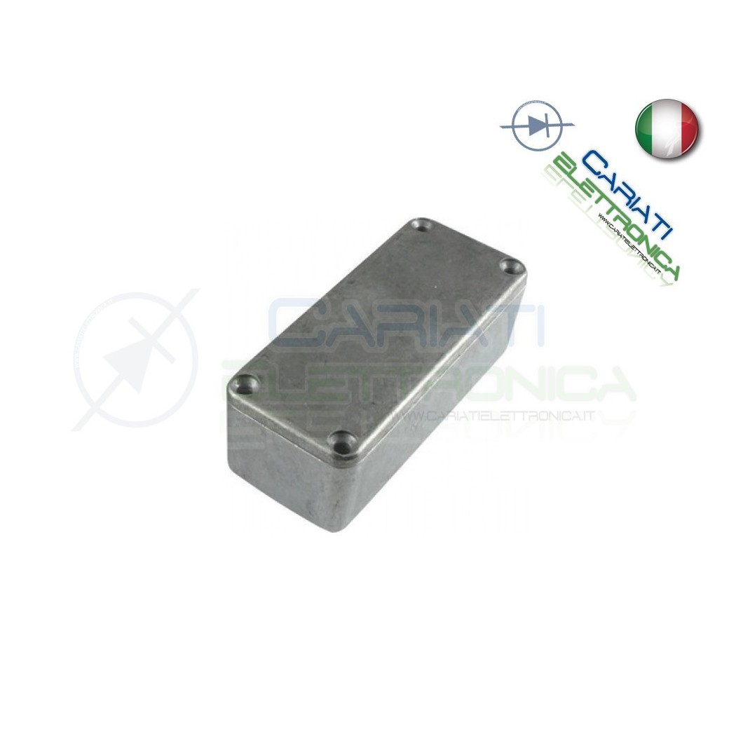 1 PEZZO Contenitore metallico in Alluminio 92x39x31 mm compatibile 1590B