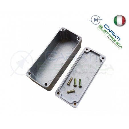 1 PEZZO Contenitore metallico in Alluminio 92x39x31 mm compatibile 1590B