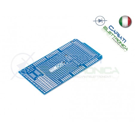 Scheda per ARDUINO MEGA 2560 proto shield basetta millefori PCBArduino