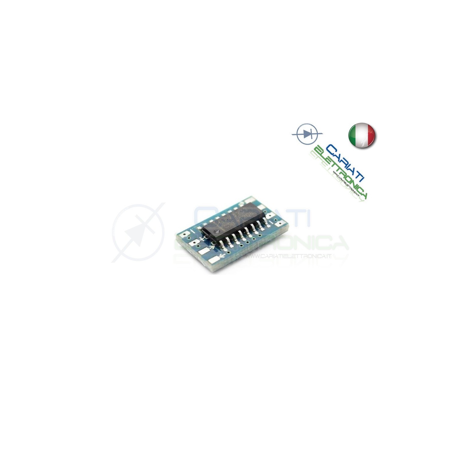 Mini converter Rs232 Ttl Max3232 shield arduino pic RS 232Generico