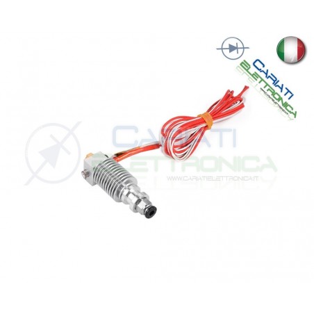 E3D-V6 E3DV6 Dia 0.4mm Metallo Estrusore 1,75mm Reprap per stampante 3D