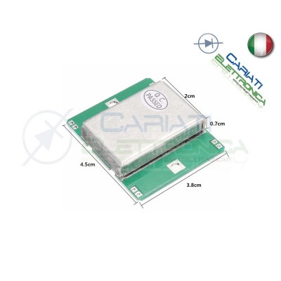 Sensore Modulo Movimento HB100 10.525GHz Doppler Radar Motion Detector Arduino