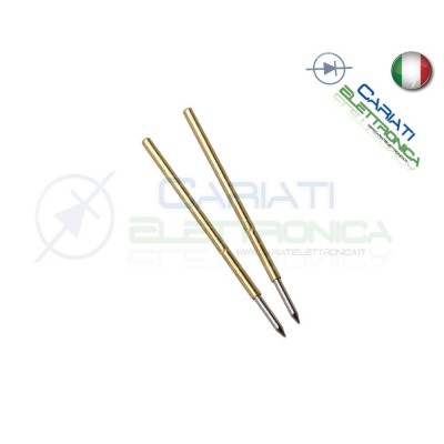 5 PEZZI Sonda test a molla PCB IC P50-B1 di diametro 0.68 mm Spring Probe PinGenerico