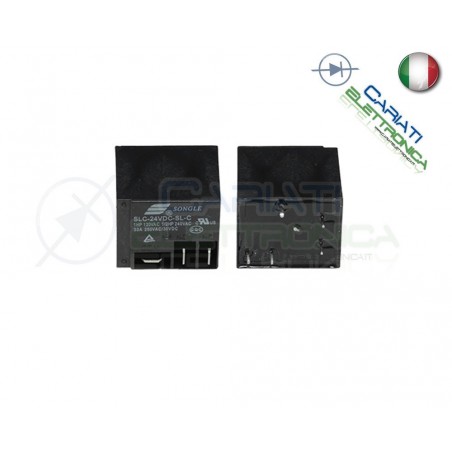 Relè singolo scambio Songle SLC-24VDC-SL-C 30A 24VDC 24VSongle