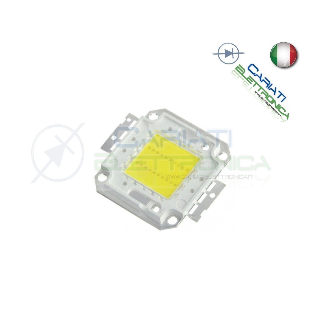 Chip LED power warm white 3000K high bright
