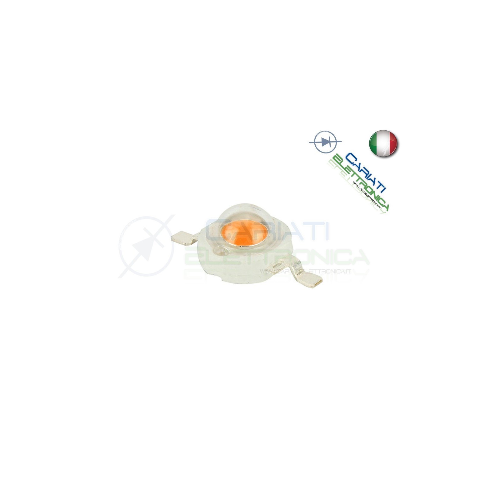 Led Power 400-840nm 3W 3 Watt 700mA spettro completo Allevamento Piante Grow