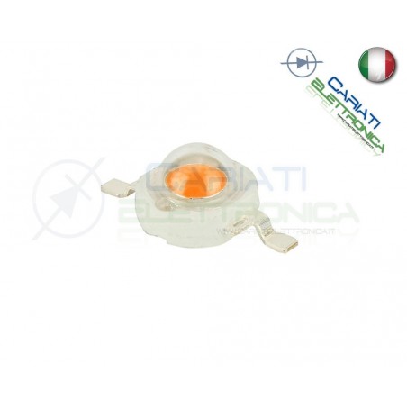 Led Power 400-840nm 3W 3 Watt 700mA spettro completo Allevamento Piante Grow