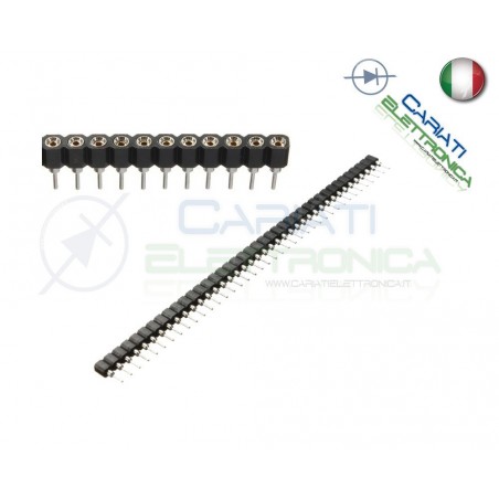 Connettore strip line 40 poli Femmina StripLine passo 2.54mm